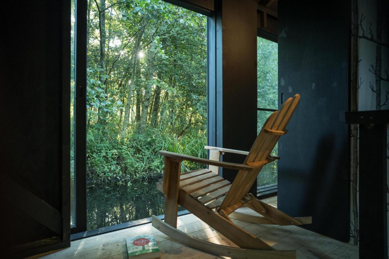 Ecolodge Le Bruit De L'Eau Saint-Quentin-en-Tourmont Buitenkant foto