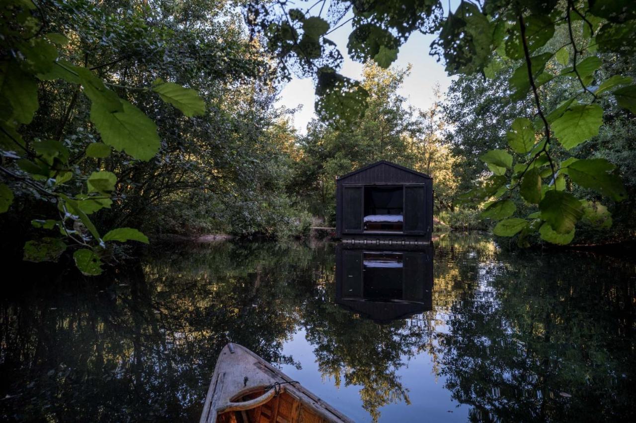 Ecolodge Le Bruit De L'Eau Saint-Quentin-en-Tourmont Buitenkant foto